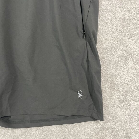 NEW Spyder Active Mens XXL Black Athletic Shorts Polyester & Elastane - Picture 8 of 9